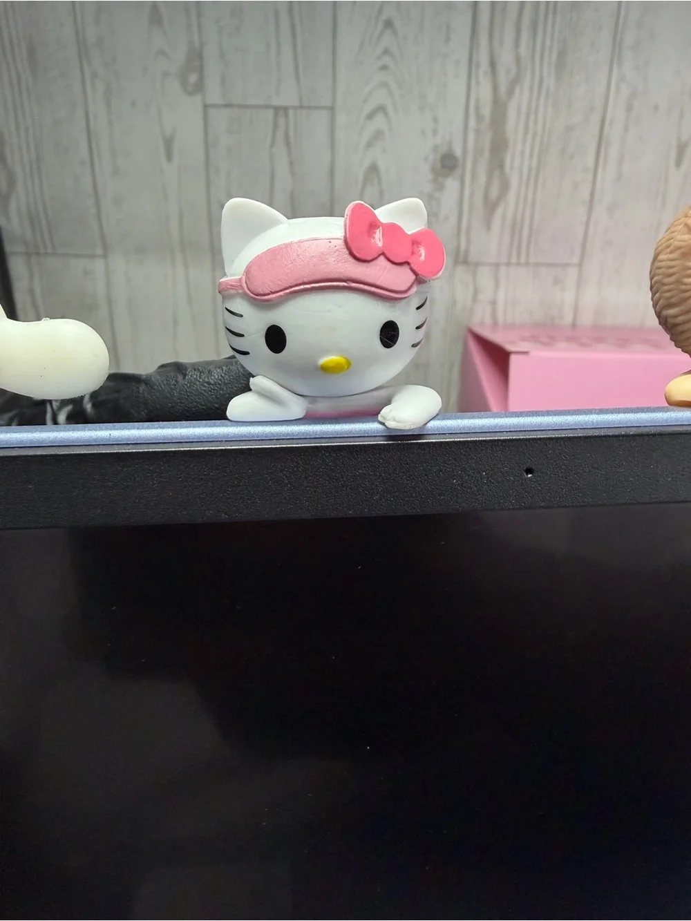 Cute Hello Kitty HIPPERS Decorative Mini Figure - Pink & Blue